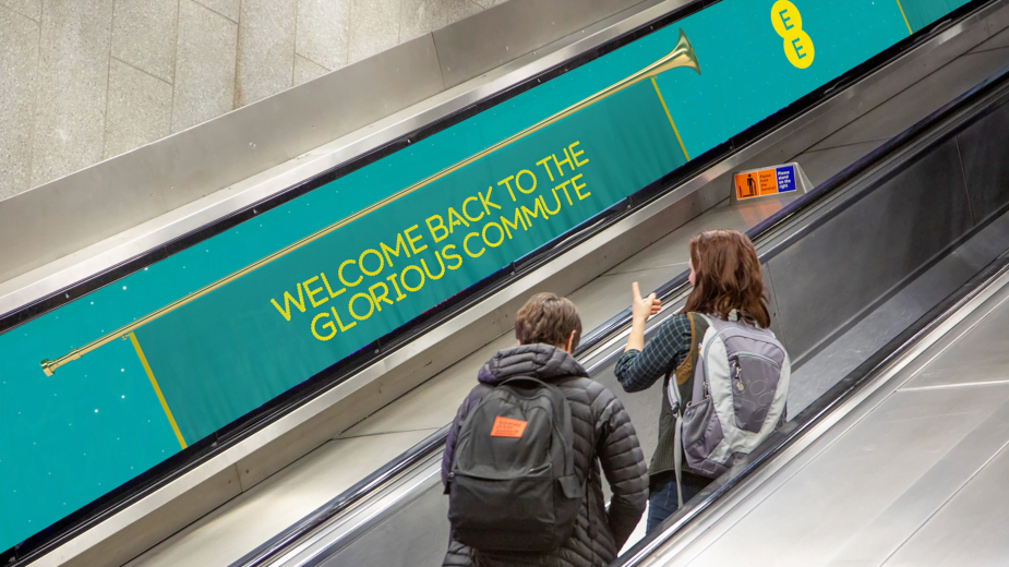 EE London Underground Advertising Campaign