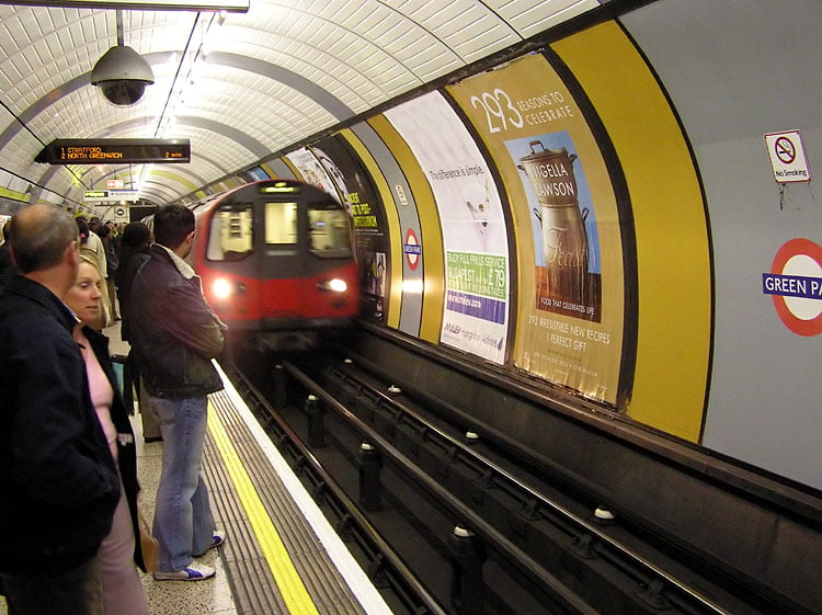 Green Park London Underground Advertising