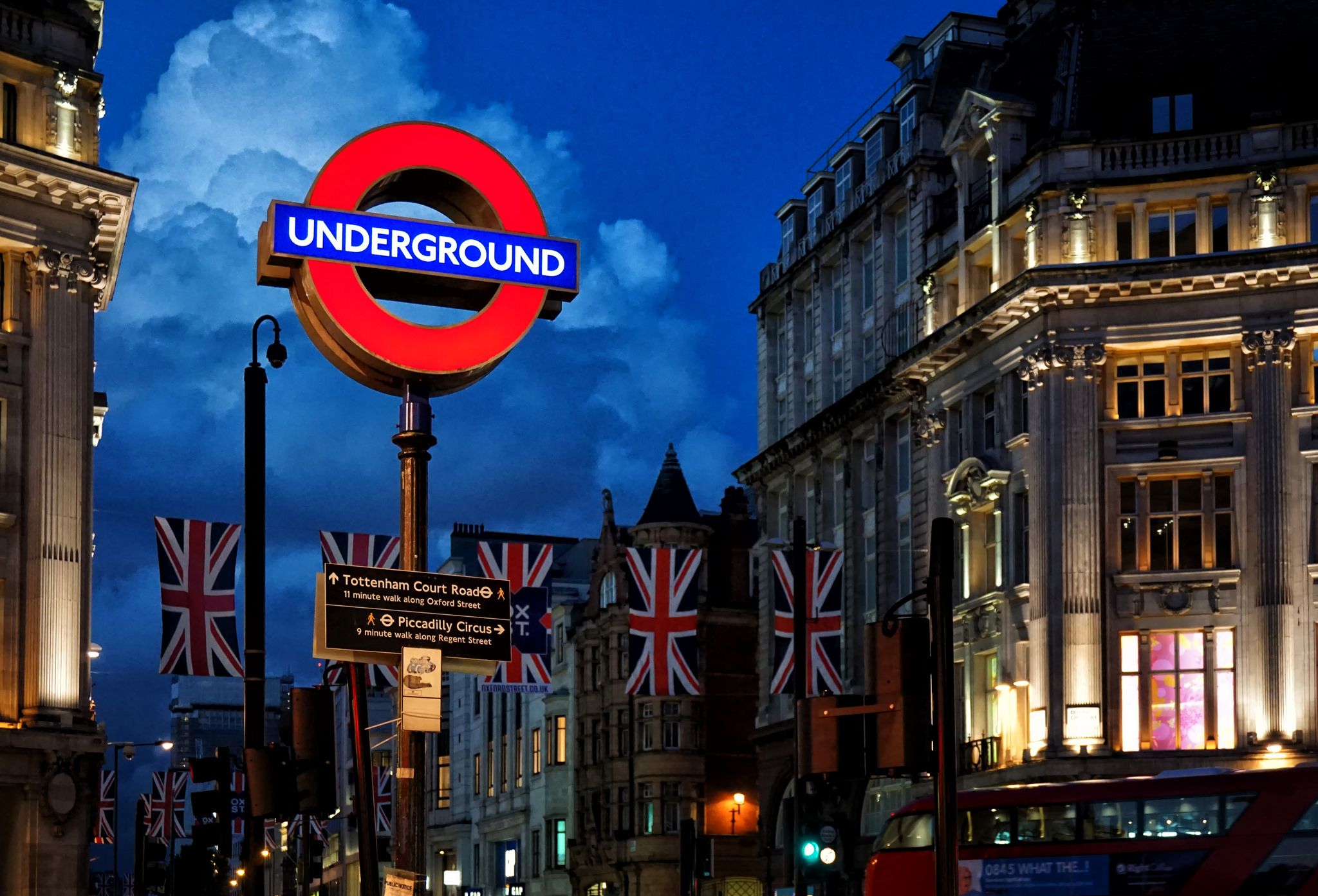 Oxford Circus Underground Advertising