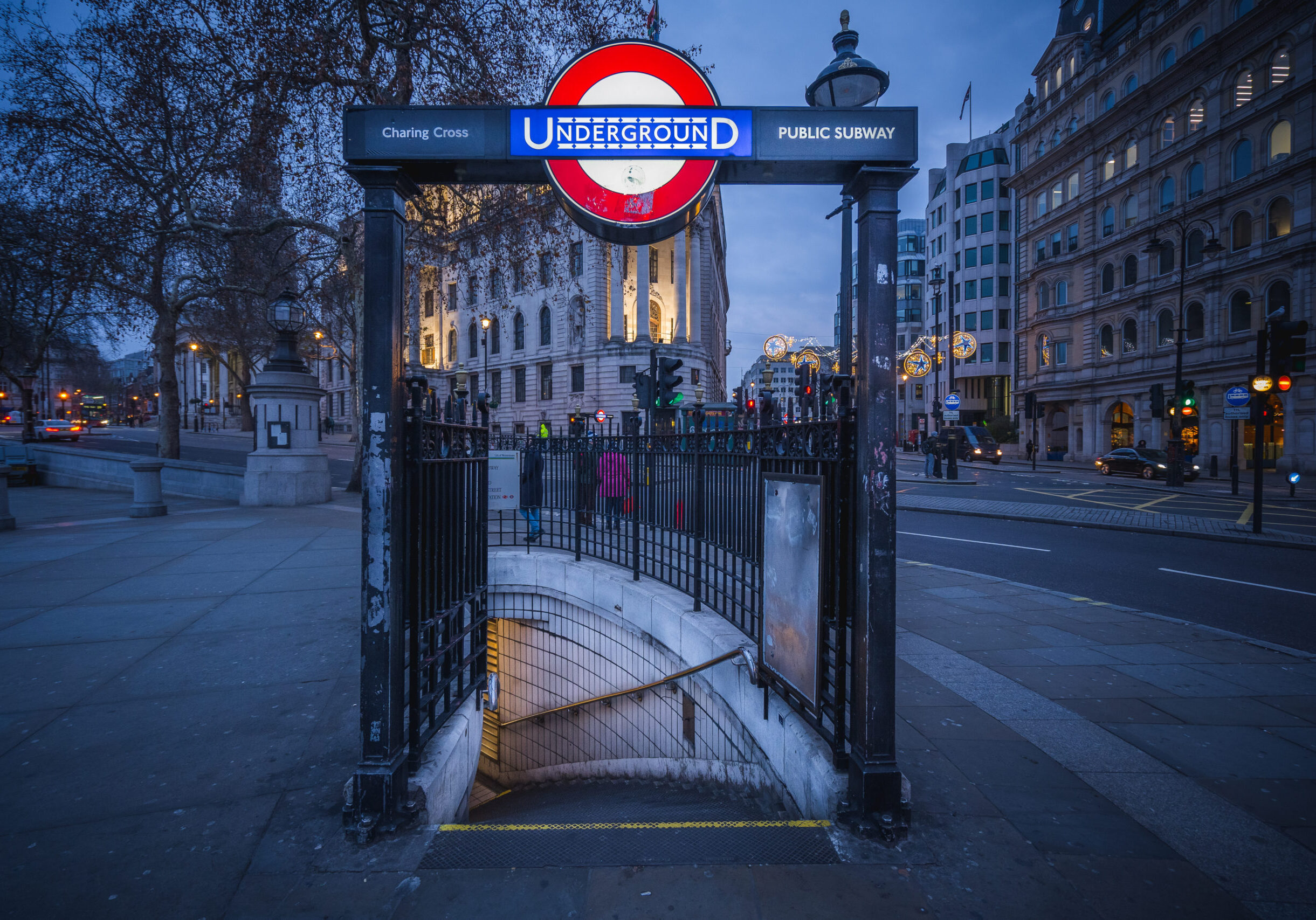 Charing Cross Underground Advertising