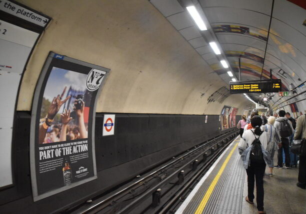 Euston Underground Station Advertising
