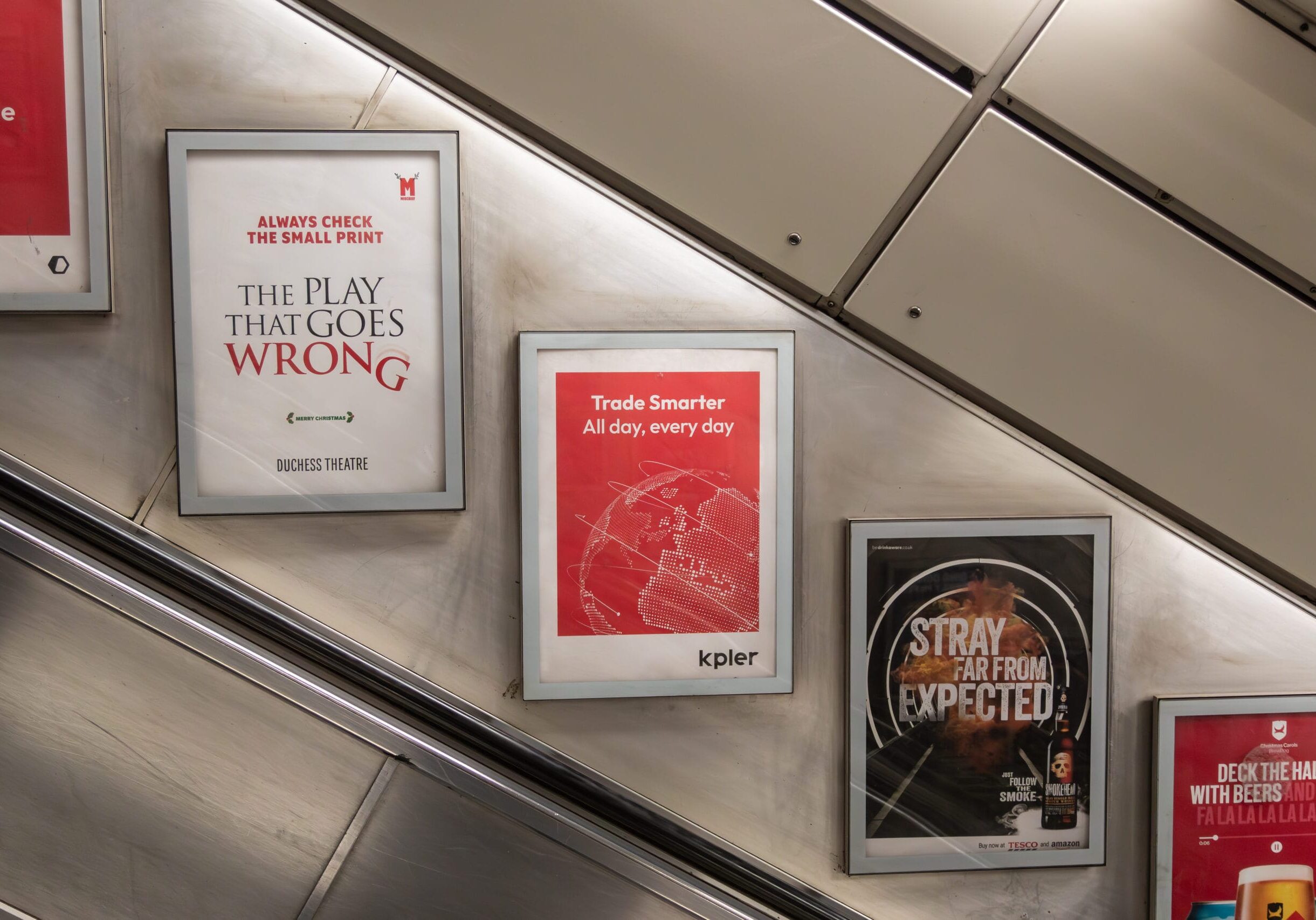 Escalator Poster Advertising