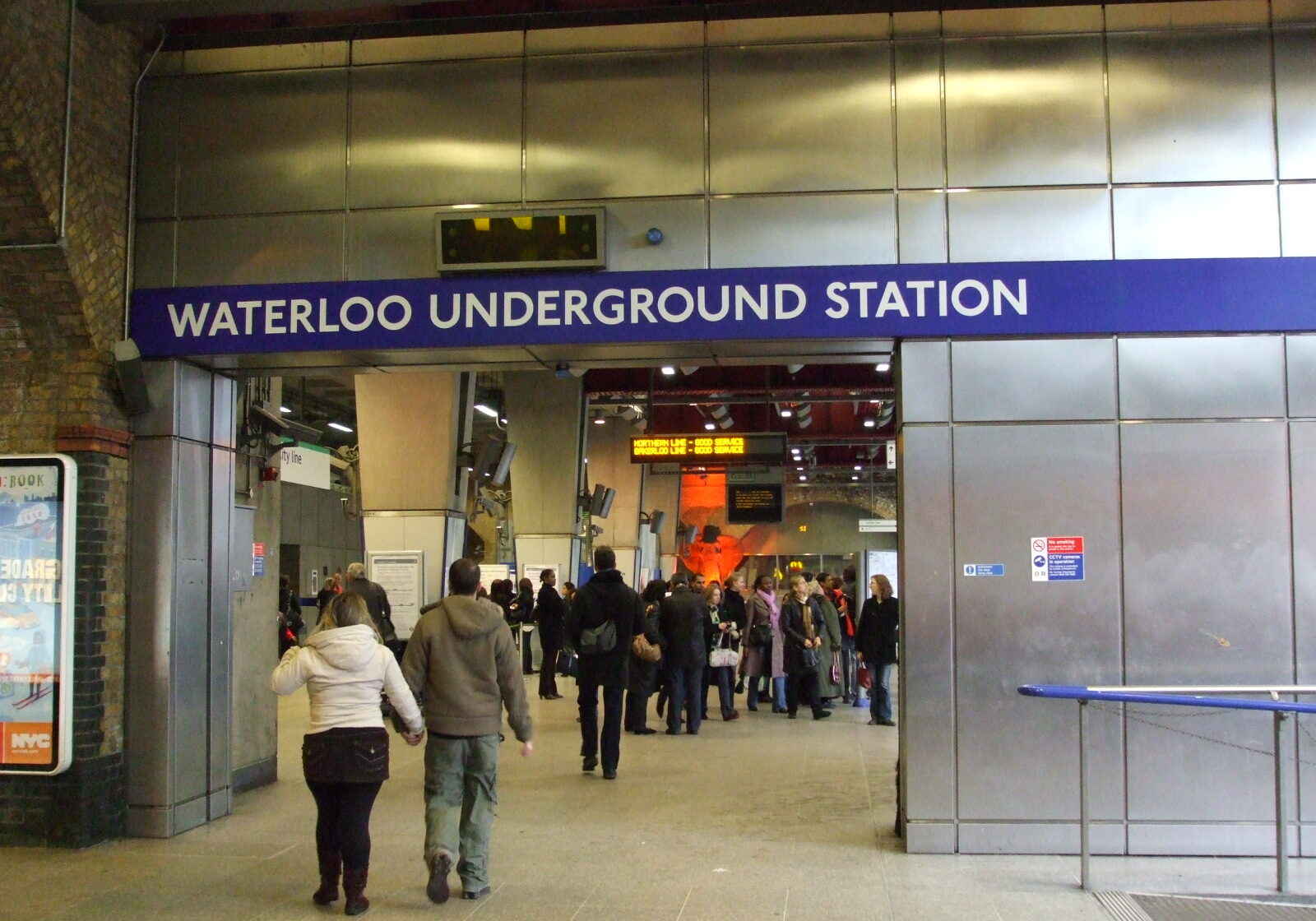 Waterloo Underground Station Advertising